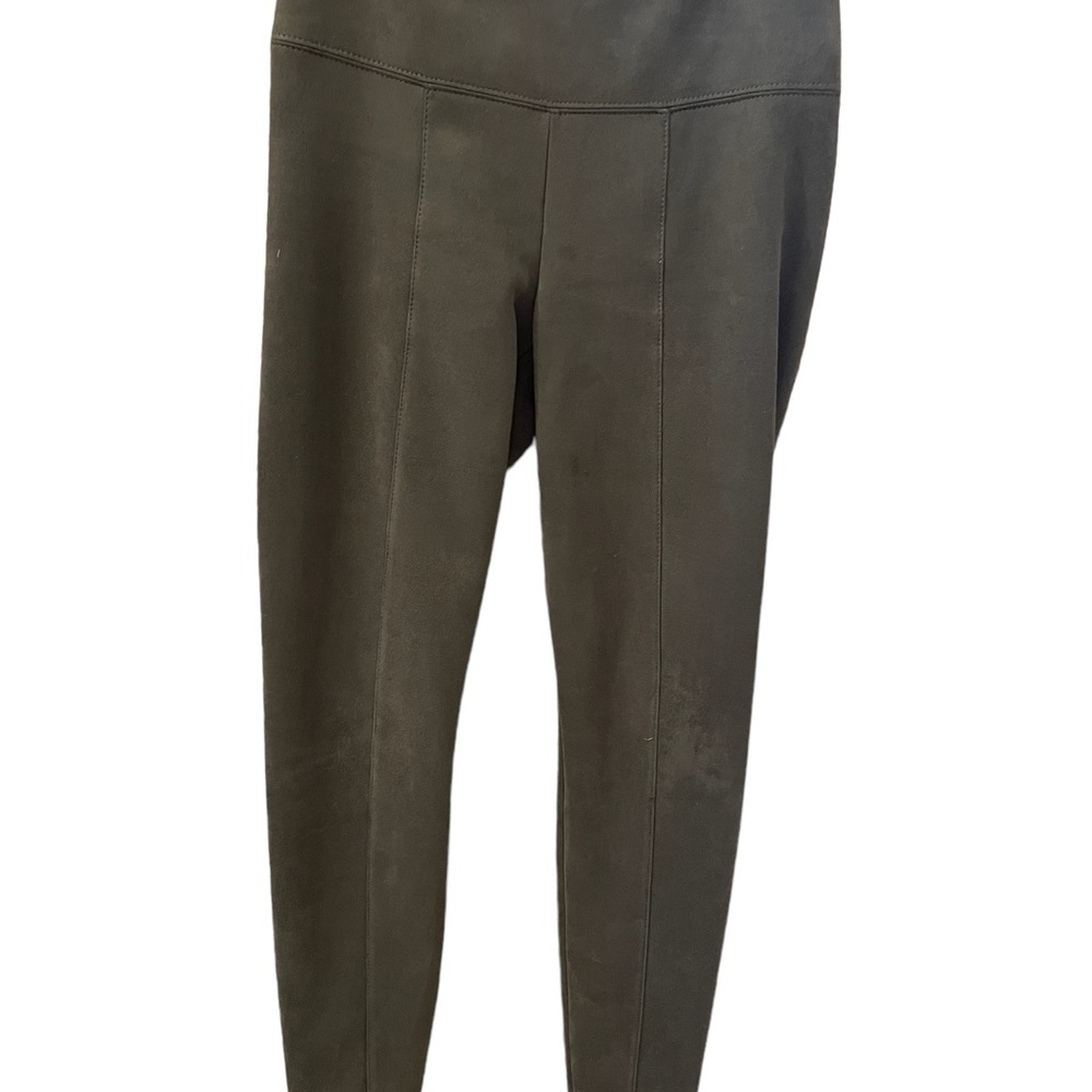 White House Black Market Faux Suede Runway Leggings, Size 4, Grey, So So…